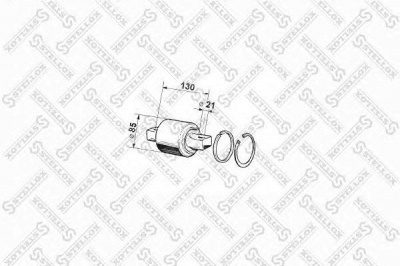 STELLOX 8412026sx -  ремонтный комплект, рычаг подвески