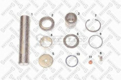 STELLOX 8416044sx -  Ремкомплект, шкворень поворотного кулака