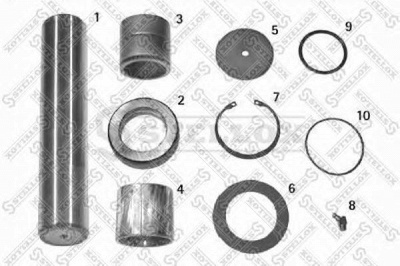 STELLOX 8416055sx -  Ремкомплект, шкворень поворотного кулака