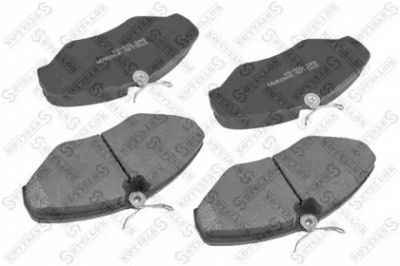 STELLOX 845010sx -  Колодки тормозные дисковые передние, комплект