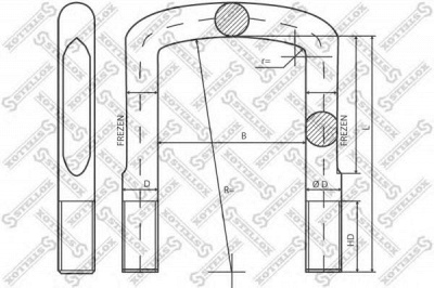 STELLOX 8464207sx -  Стремянка рессоры