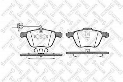 STELLOX 847002bsx -  Комплект тормозных колодок, дисковый тормоз