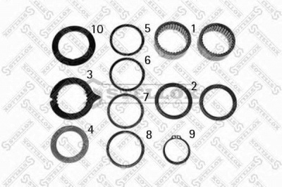 STELLOX 8507024sx -  Ремонтный комплект, тормозной ра