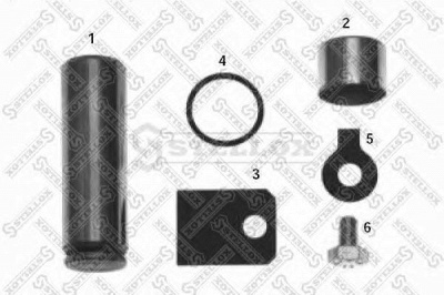 STELLOX 8510806sx -  пальцевой комплект тормозных колодок
