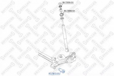 STELLOX 8773012sx -  Подвеска, рычаг независимой подвески колеса