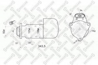 STELLOX 8802026sx -  Стартер