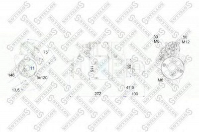 STELLOX 8802030sx -  Стартер