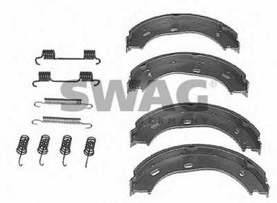 SWAG 10908324 -  Комплект тормозных колодок, стояночная тормозная система