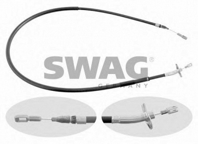 SWAG 10909500 -  Трос, стояночная тормозная система