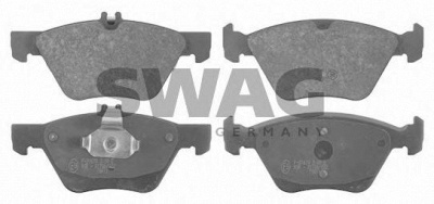 SWAG 10916028 -  Комплект тормозных колодок, дисковый тормоз