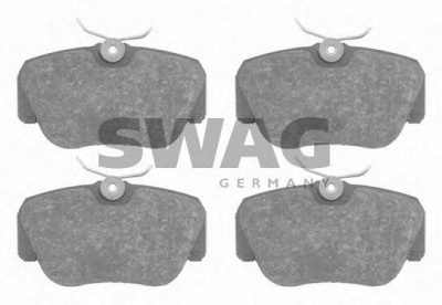 SWAG 10916061 -  Комплект тормозных колодок, дисковый тормоз
