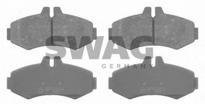 SWAG 10916094 -  Комплект тормозных колодок, дисковый тормоз