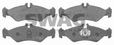 SWAG 10916162 -  Комплект тормозных колодок, дисковый тормоз