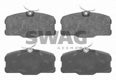 SWAG 10916248 -  Комплект тормозных колодок, дисковый тормоз