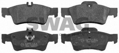 SWAG 10916451 -  Комплект тормозных колодок, дисковый тормоз