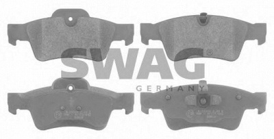 SWAG 10916615 -  Комплект тормозных колодок, дисковый тормоз
