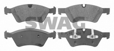 SWAG 10916621 -  Комплект тормозных колодок, дисковый тормоз