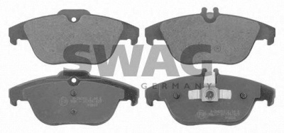SWAG 10916736 -  Комплект тормозных колодок, дисковый тормоз
