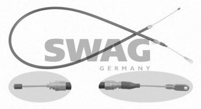 SWAG 10918113 -  Трос, стояночная тормозная система