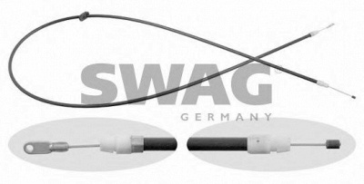 SWAG 10918122 -  Трос, стояночная тормозная система