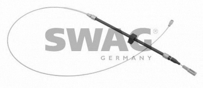 SWAG 10924228 -  Трос, стояночная тормозная система