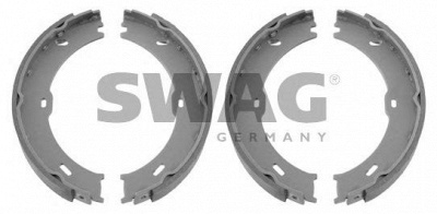 SWAG 10932951 -  Комплект тормозных колодок, стояночная тормозная система