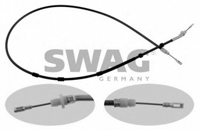 SWAG 10934394 -  Трос, стояночная тормозная система