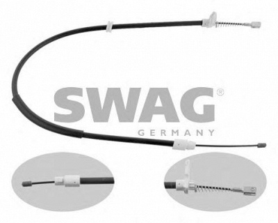 SWAG 10934912 -  Трос, стояночная тормозная система