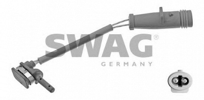 SWAG 10939247 -  Сигнализатор, износ тормозных колодок