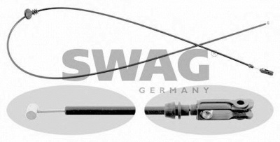 SWAG 10990012 -  Тросик замка капота