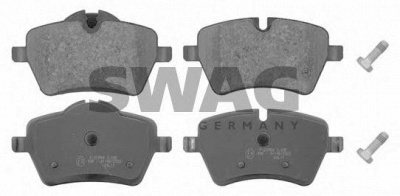 SWAG 11916727 -  Комплект тормозных колодок, дисковый тормоз