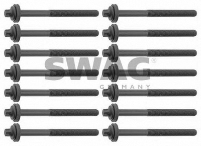 SWAG 20901890 -  Комплект болтов головки цилидра