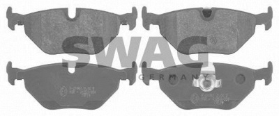 SWAG 20916190 -  Комплект тормозных колодок, дисковый тормоз