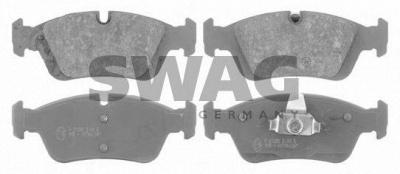 SWAG 20916343 -  Комплект тормозных колодок, дисковый тормоз