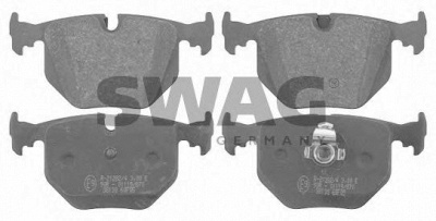 SWAG 20916549 -  Комплект тормозных колодок, дисковый тормоз