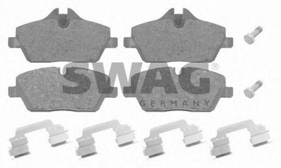 SWAG 20916559 -  Комплект тормозных колодок, дисковый тормоз