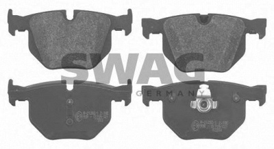 SWAG 20916633 -  Комплект тормозных колодок, дисковый тормоз
