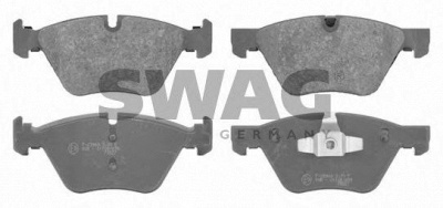 SWAG 20916670 -  Комплект тормозных колодок, дисковый тормоз
