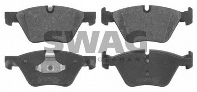 SWAG 20916825 -  Комплект тормозных колодок, дисковый тормоз