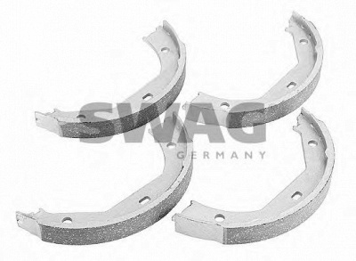 SWAG 20918535 -  Комплект тормозных колодок, стояночная тормозная система
