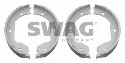 SWAG 20923851 -  Комплект тормозных колодок, стояночная тормозная система
