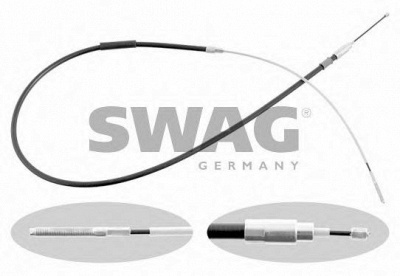 SWAG 20928736 -  Трос, стояночная тормозная система