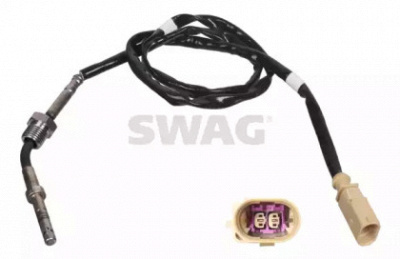 SWAG 30100848 -  Датчик, температура выхлопных газов