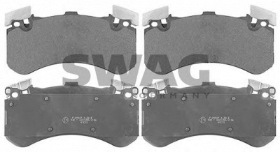 SWAG 30116023 -  Комплект тормозных колодок, дисковый тормоз