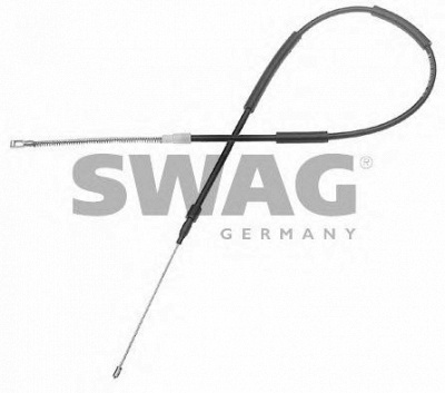 SWAG 30914198 -  Трос, стояночная тормозная система