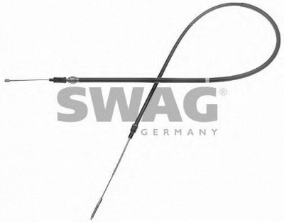 SWAG 30914206 -  Трос, стояночная тормозная система