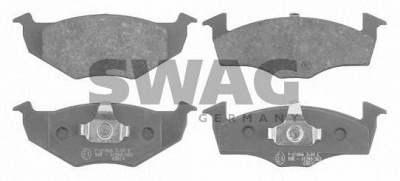 SWAG 30916006 -  Комплект тормозных колодок, дисковый тормоз