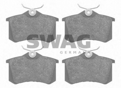SWAG 30916148 -  Комплект тормозных колодок, дисковый тормоз