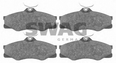 SWAG 30916298 -  Комплект тормозных колодок, дисковый тормоз