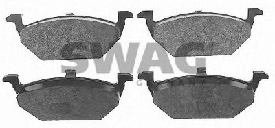 SWAG 30916328 -  Комплект тормозных колодок, дисковый тормоз